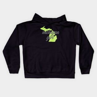 Michigan Girl Kids Hoodie